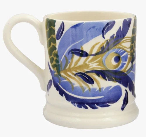 Feather and Wreath Half Pint Mug