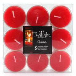 COLOURED TEALIGHT- 9 PACK