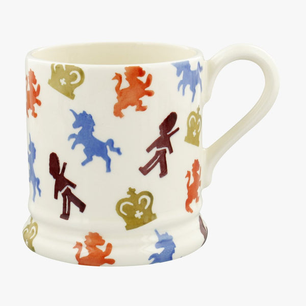BRITISH LIONS & UNICORNS 1/2 PINT MUG