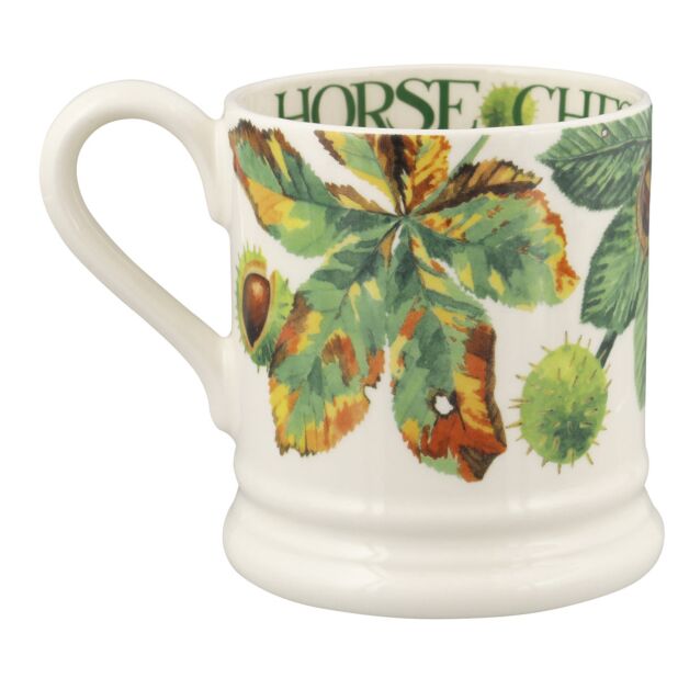 Trees & Leaves Horse Chestnut & Conker 1/2 Pint Mug
