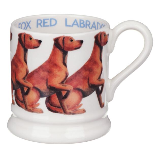 Dogs Fox Red Labrador Half Pint Mug