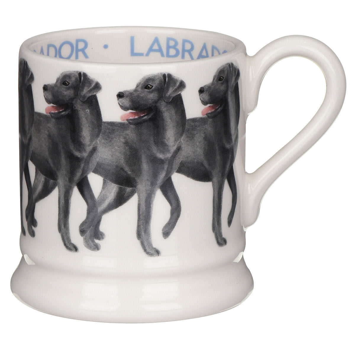 Black Labrador Half Pint Mug