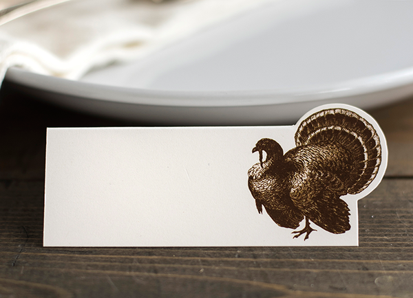 TURKEY PLACE CARD