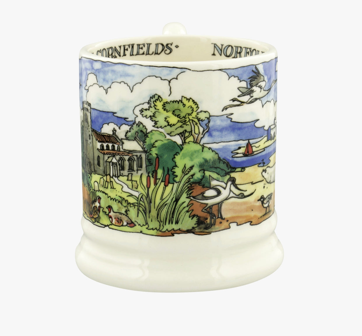 Landscapes Of Dreams Norfolk Coast 1/2 Pint Mug
